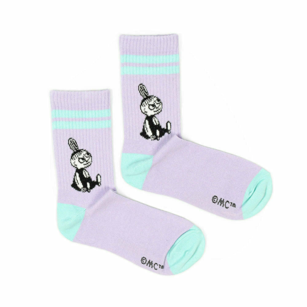 Little My Retro Socks 36-42 Lilac - The Official Moomin Shop