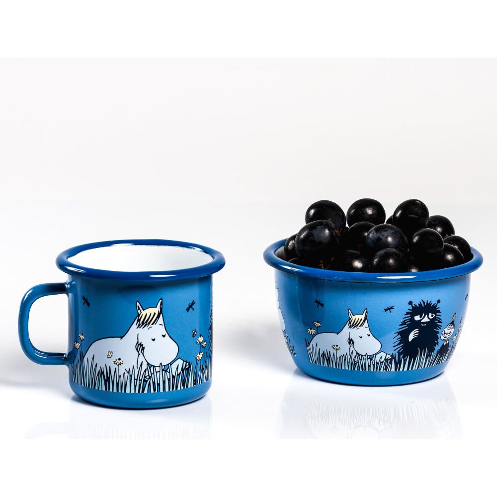 Moomin Friends Mug 2,5dl Blue - Muurla - The Official Moomin Shop