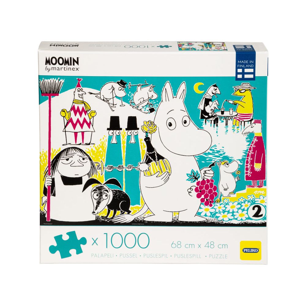 Moomin Comic Book Cover 2 Puzzle 1000 Pieces - Martinex - The Official Moomin Shop
