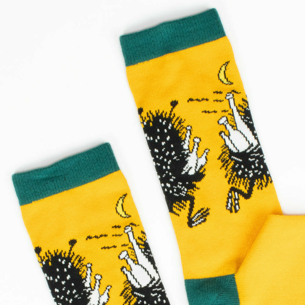 Stinky Pranking Socks Yellow 40-45 - Nordicbuddies - The Official Moomin Shop