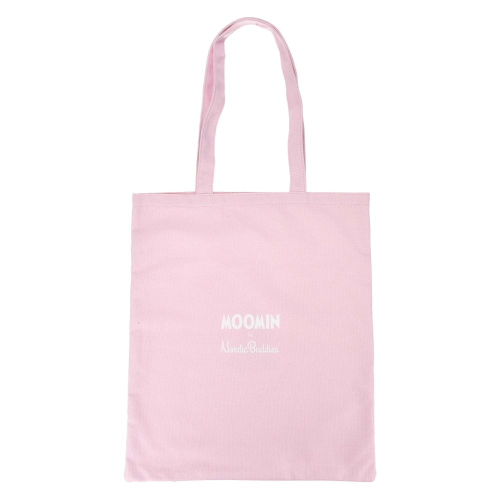 Little My Tote Bag Light Pink - Nordicbuddies - The Official Moomin Shop