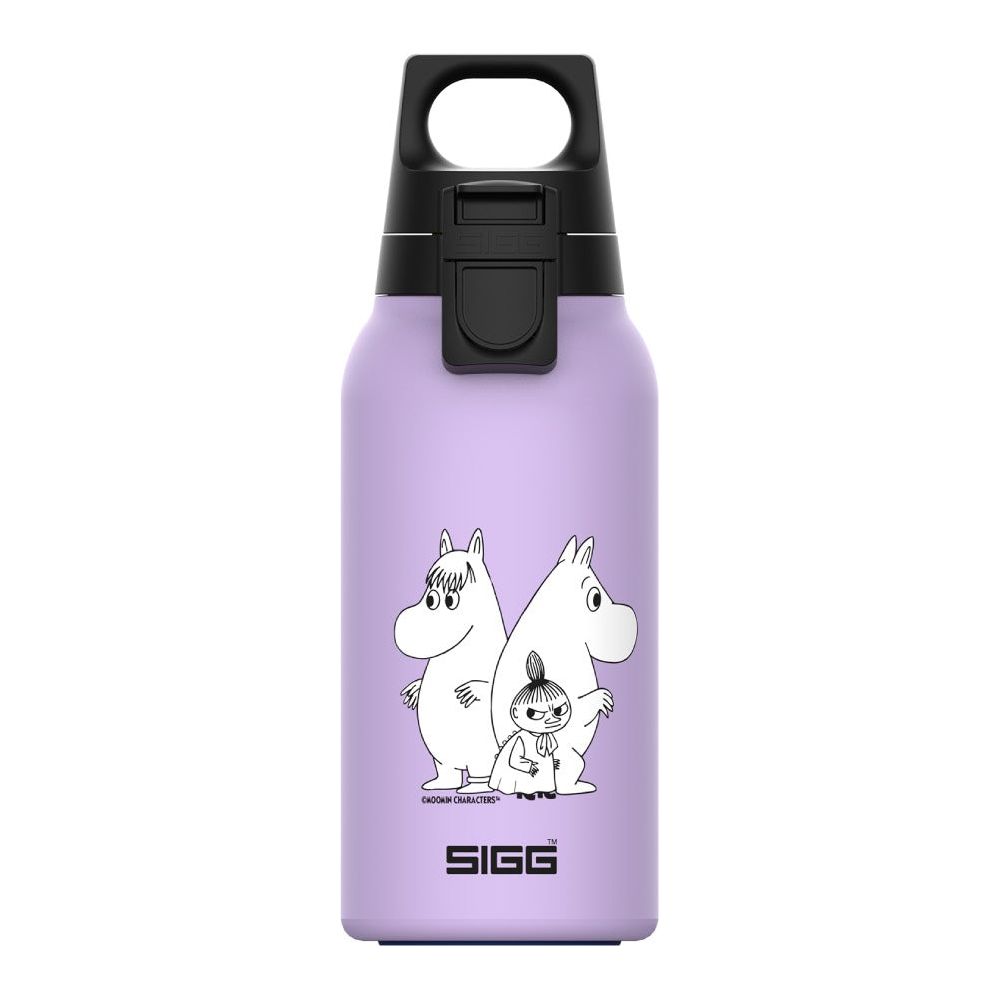 Moomin Hot &amp; Cold One Light Friends Bottle Lilac 0,33L - SIGG - The Official Moomin Shop
