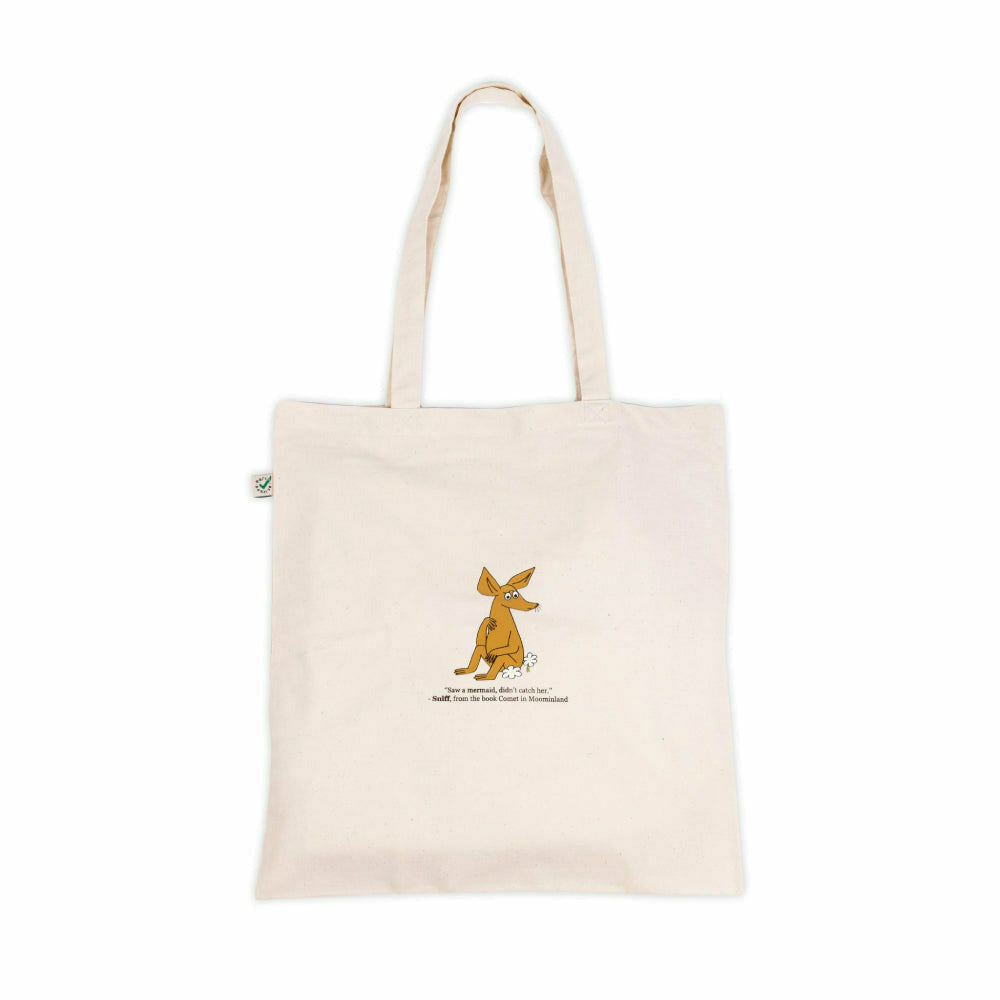 Organic Tote Bag Sniff - Nordicbuddies - The Official Moomin Shop