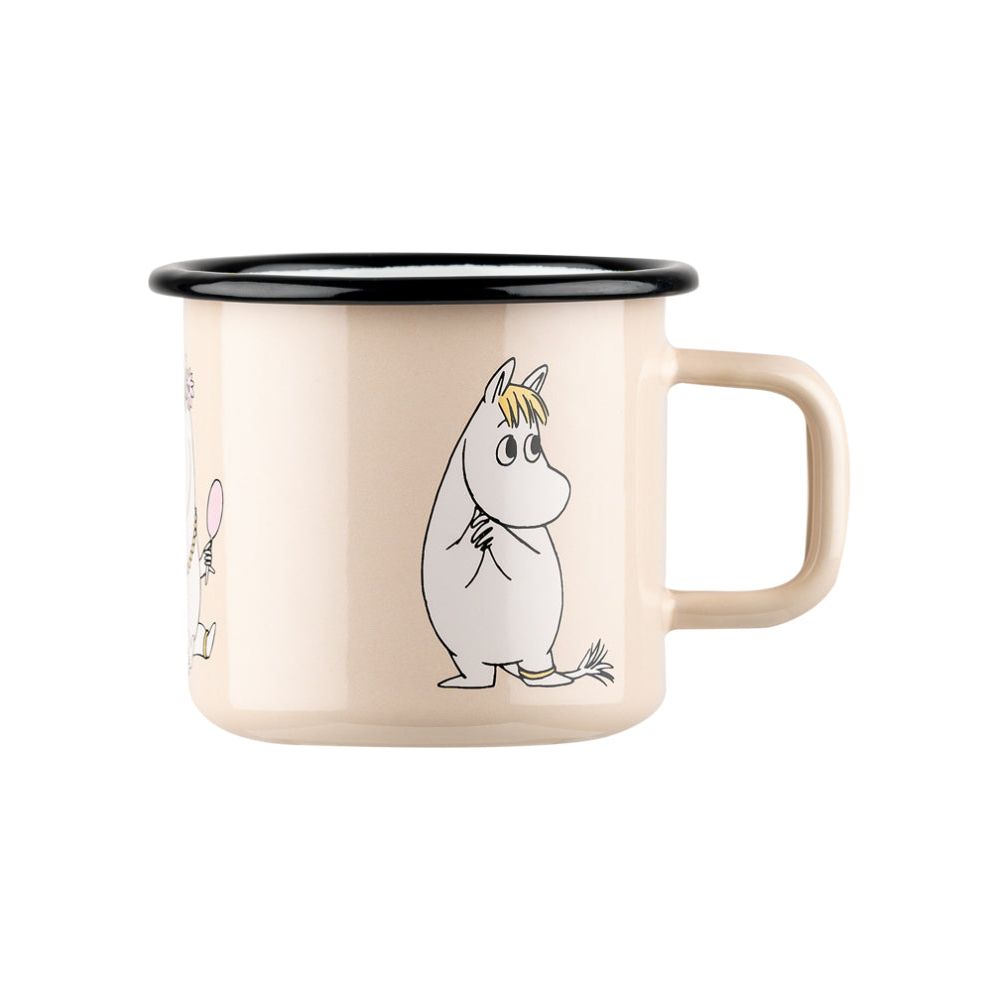 Moomin Enamel Mug 3,7 dl Snorkmaiden Retro - Muurla - The Official Moomin Shop