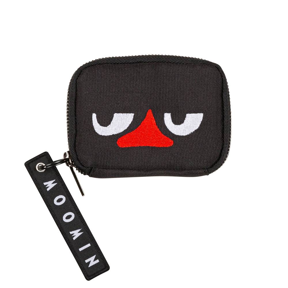 Stinky Face Wallet Black - Martinex - The Official Moomin Shop