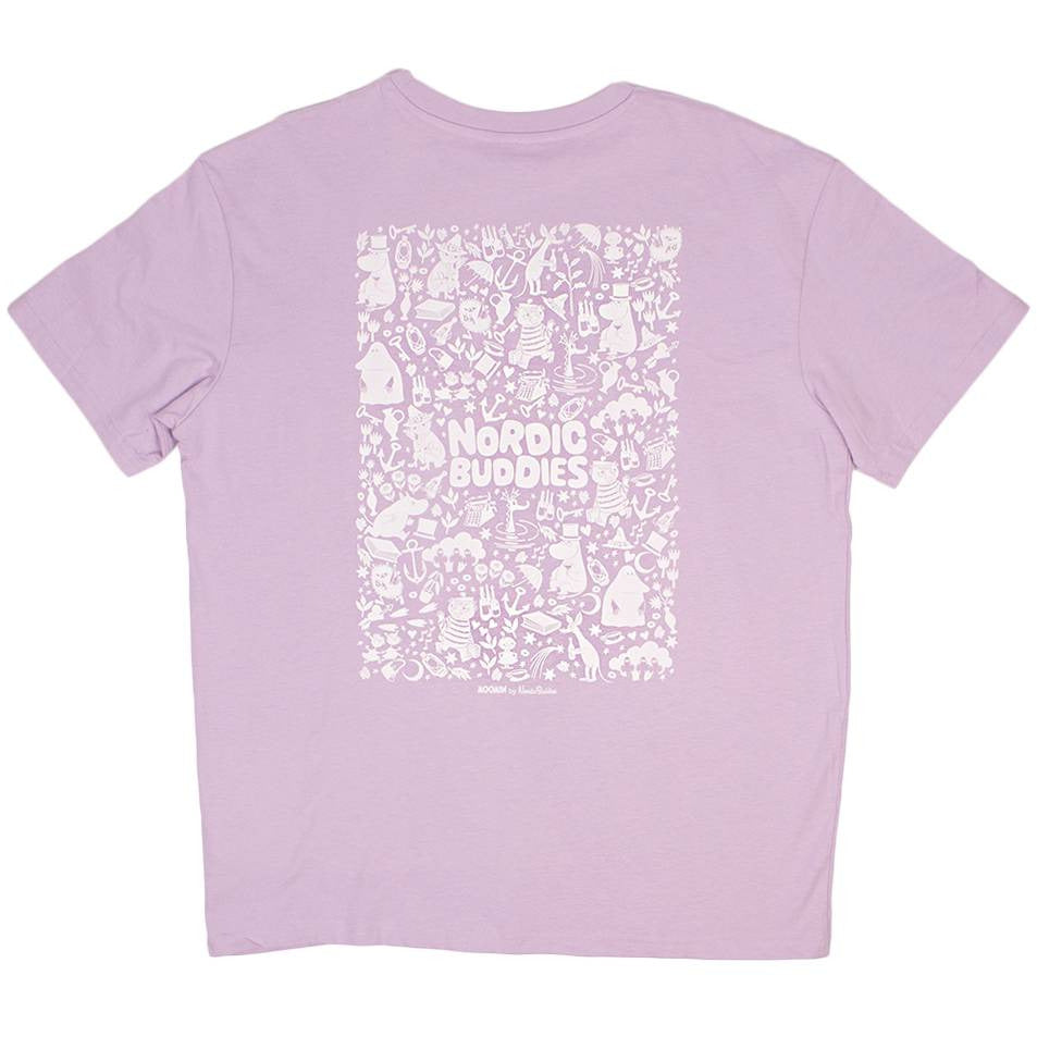 Moomin T-shirt Lilac - Nordicbuddies - The Official Moomin Shop