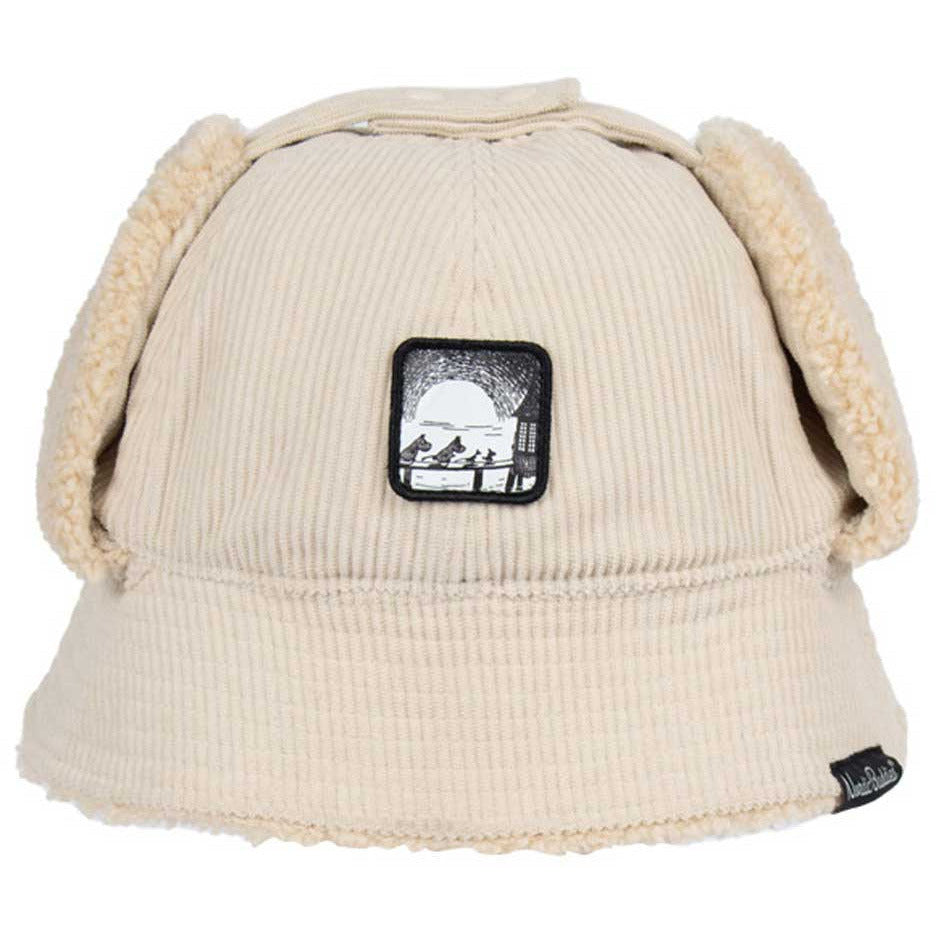 Moomin Winter Bucket Hat Beige - Nordicbuddies - The Official Moomin Shop