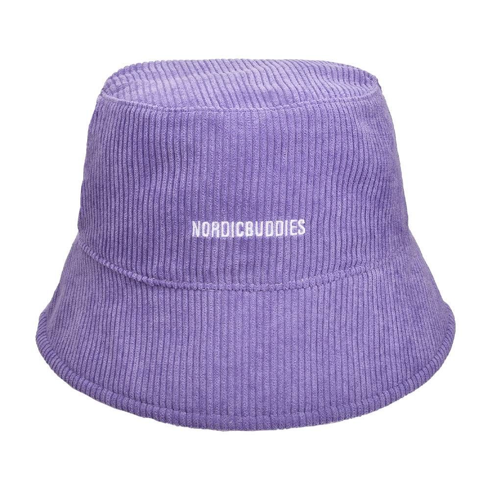 Moomintroll Corduroy Bucket Hat Adults Lilac - Nordicbuddies - The Official Moomin Shop