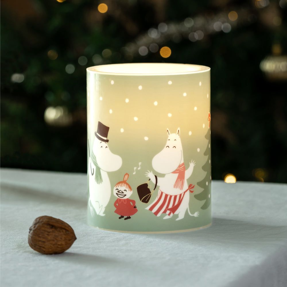 Moomin LED Candle Festive Spirits 12,5cm - Muurla - The Official Moomin Shop