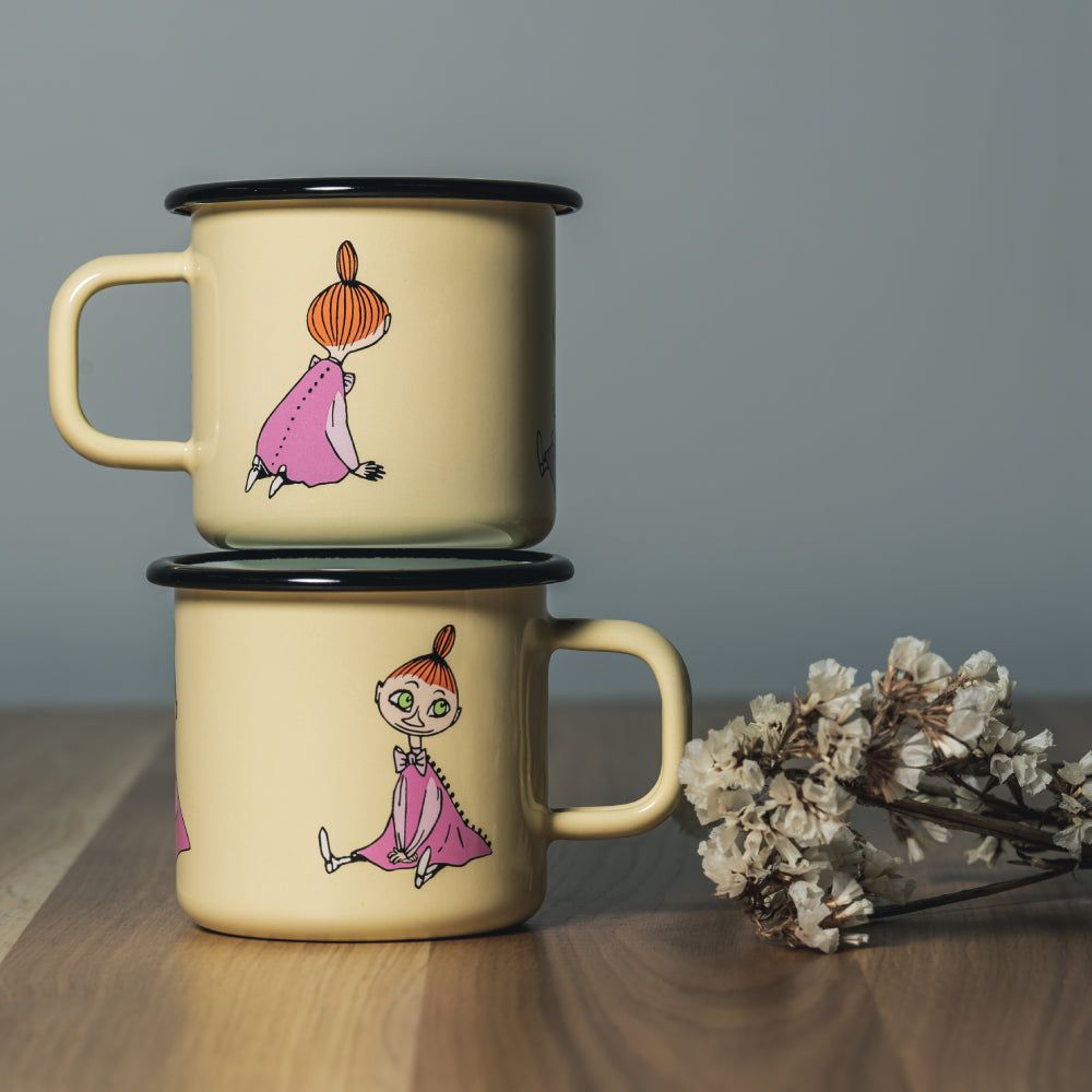 Mymble Retro Mug 3,7dl Yellow - The Official Moomin Shop