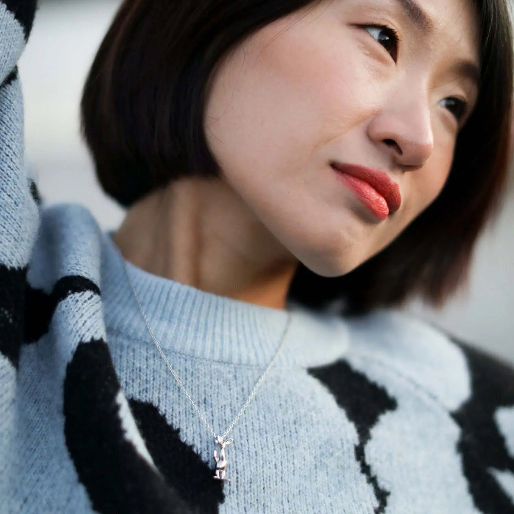 Sniff Sterling Silver Necklace - Lumoava - The Official Moomin Shop