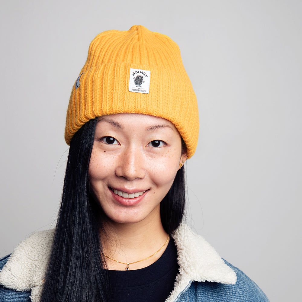 Stinky Winter Beanie Yellow - Nordicbuddies - The Official Moomin Shop