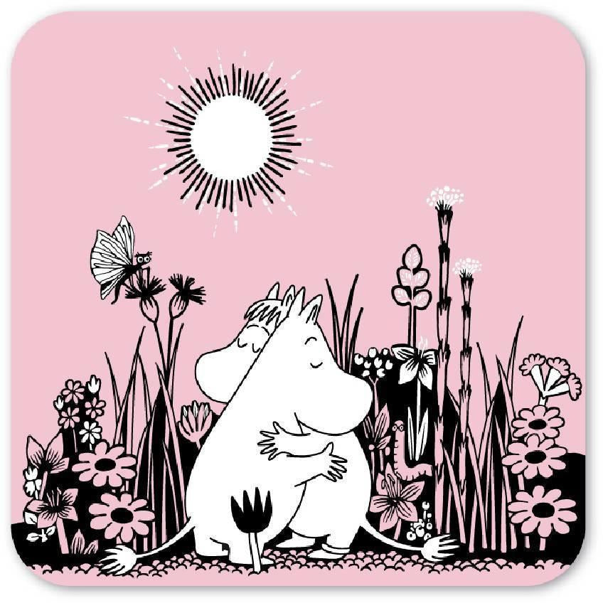 Moomin Hug Coaster 4-Pack - Opto Design - The Official Moomin Shop