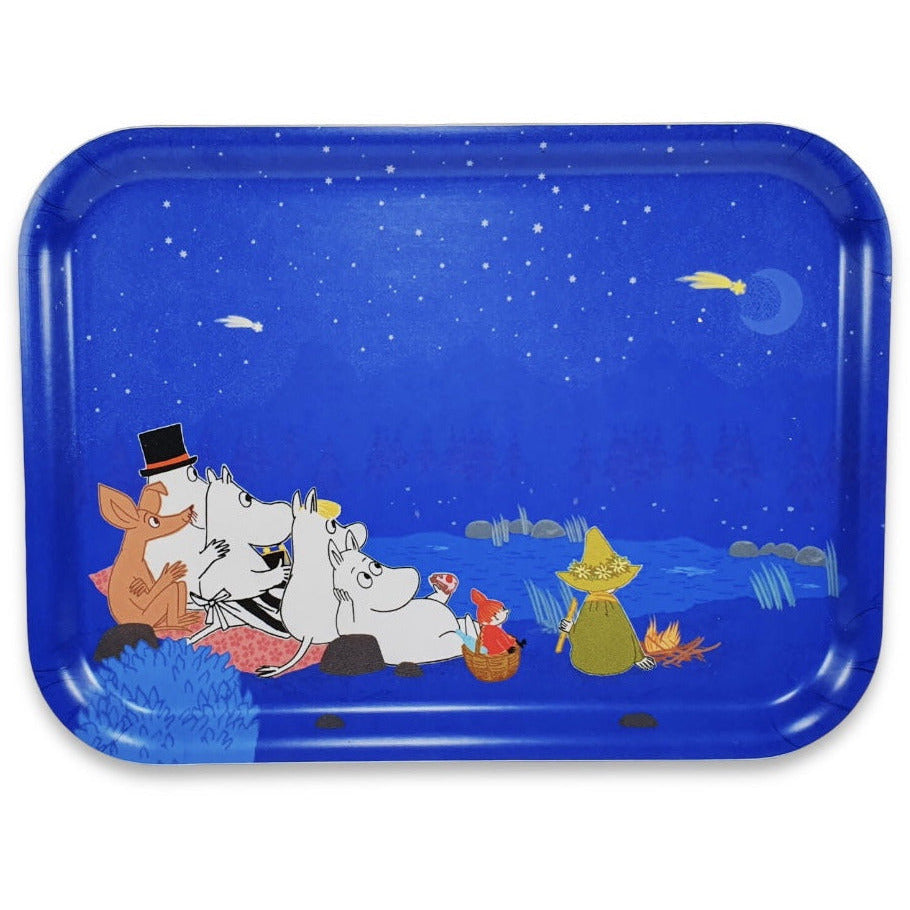 Moomin Under the Stars Tray 27 x 20 cm - Opto Design - The Official Moomin Shop