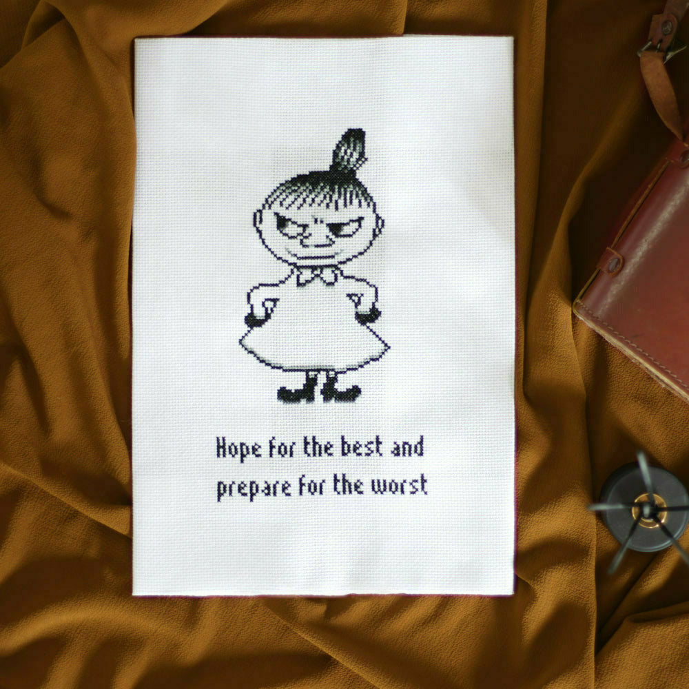 Little My Embroidery Kit - The Folklore Company - The Official Moomin Shop