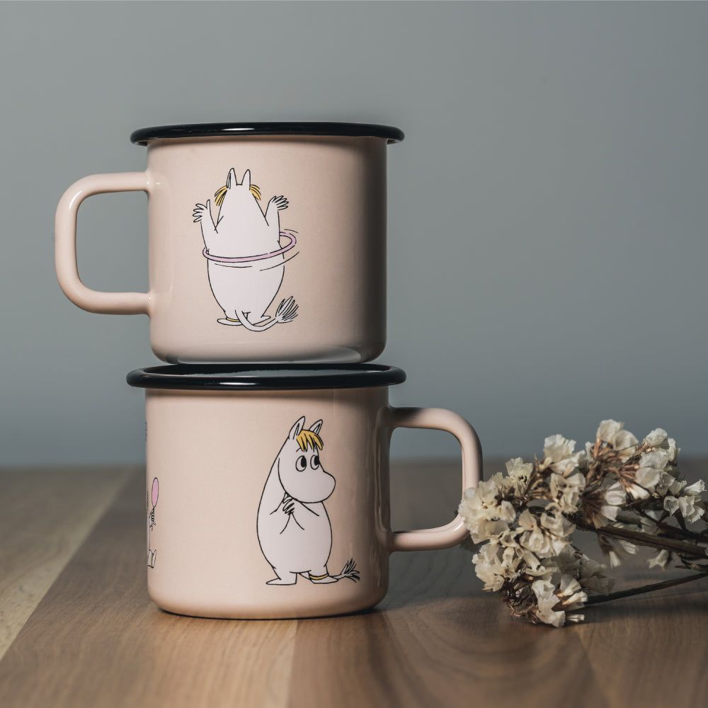 Snorkmaiden Retro Mug 3,7dl Peach - The Official Moomin Shop