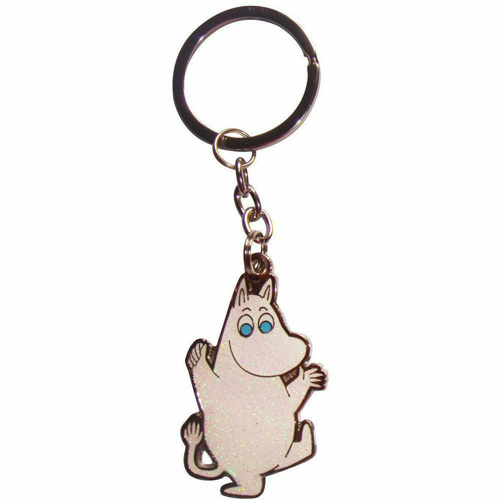 Moomintroll Glittering Keyring - TMF Trade - The Official Moomin Shop