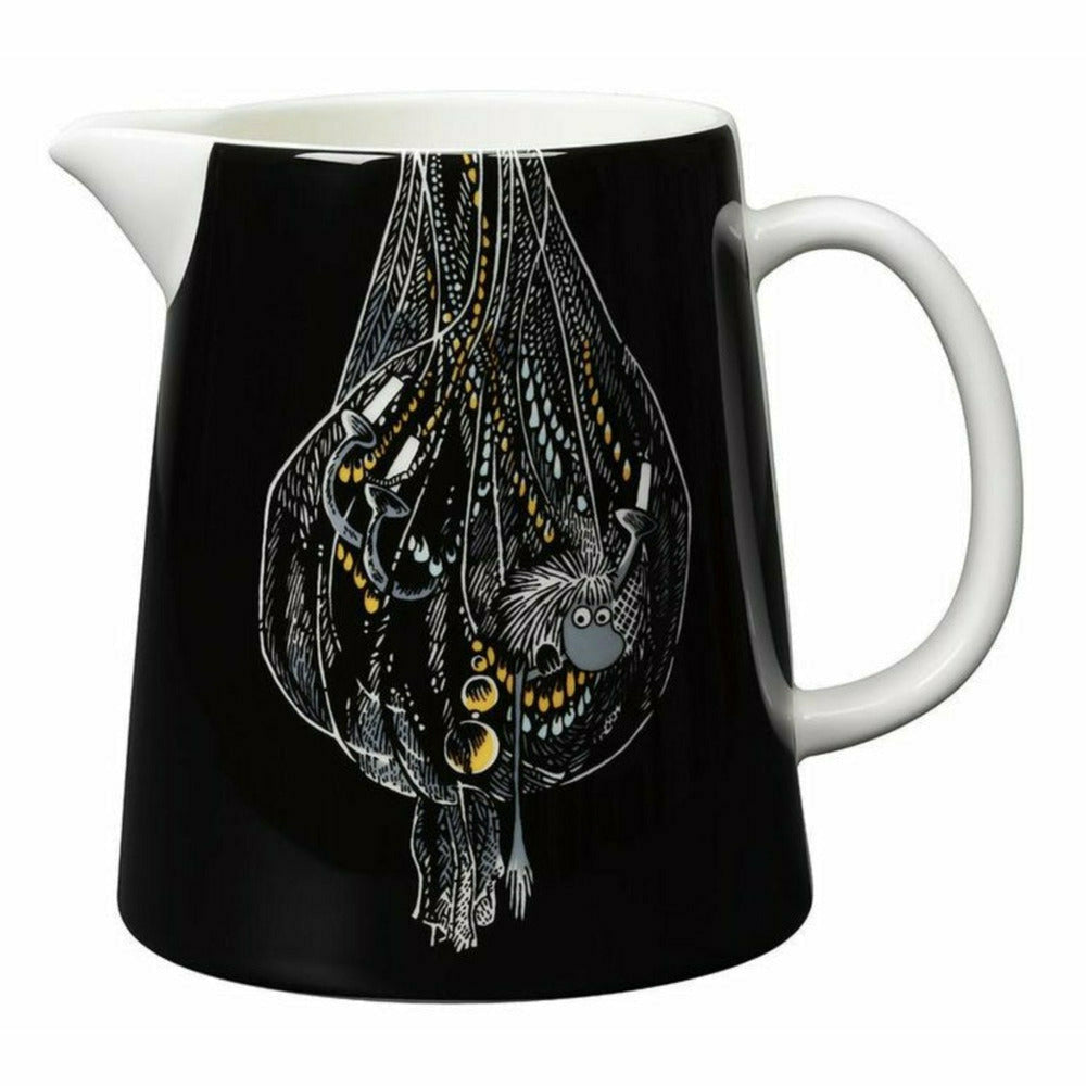 The Ancestor Pitcher 1L Black - The Official Moomin Shop