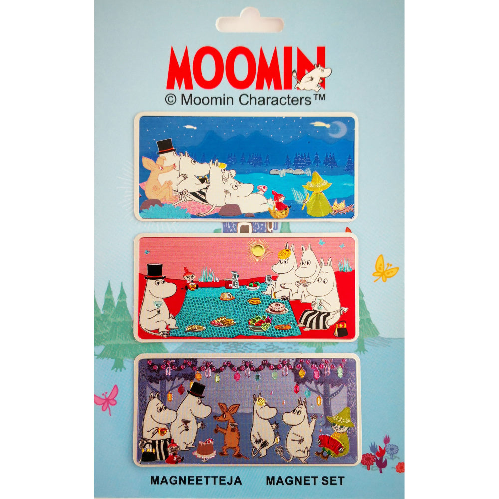 Moomin Metal Magnet Set 3 Pieces - TMF -Trade - The Official Moomin Shop