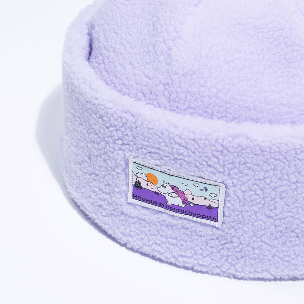 Moomintroll Fargo Fisherhat Beanie Lilac - Nordicbuddies - The Official Moomin Shop