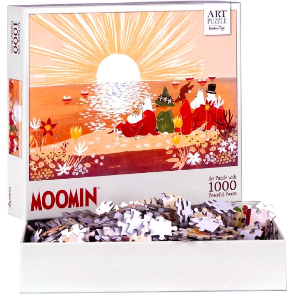 Moomin Art Puzzle 1000 Pieces Sunset - Barbo Toys - The Official Moomin Shop