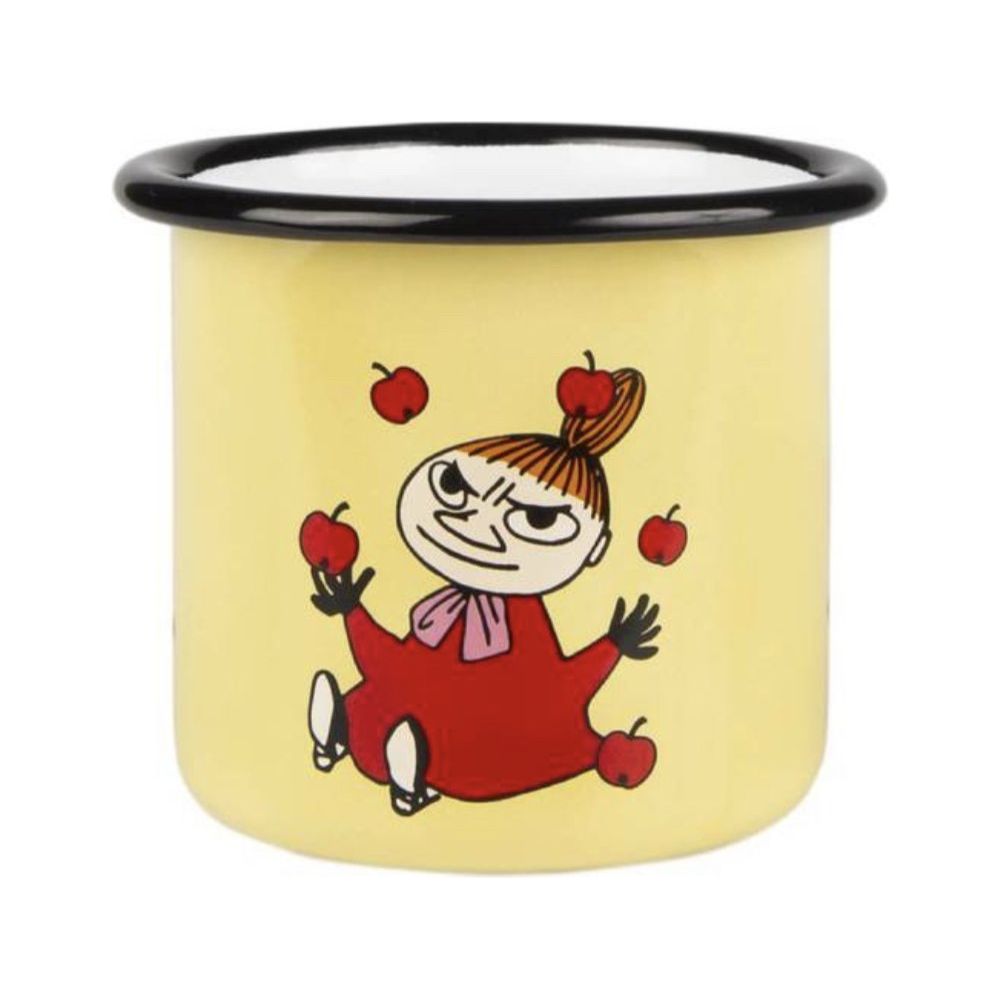 Little My Retro Mug 2,5dl Yellow - The Official Moomin Shop