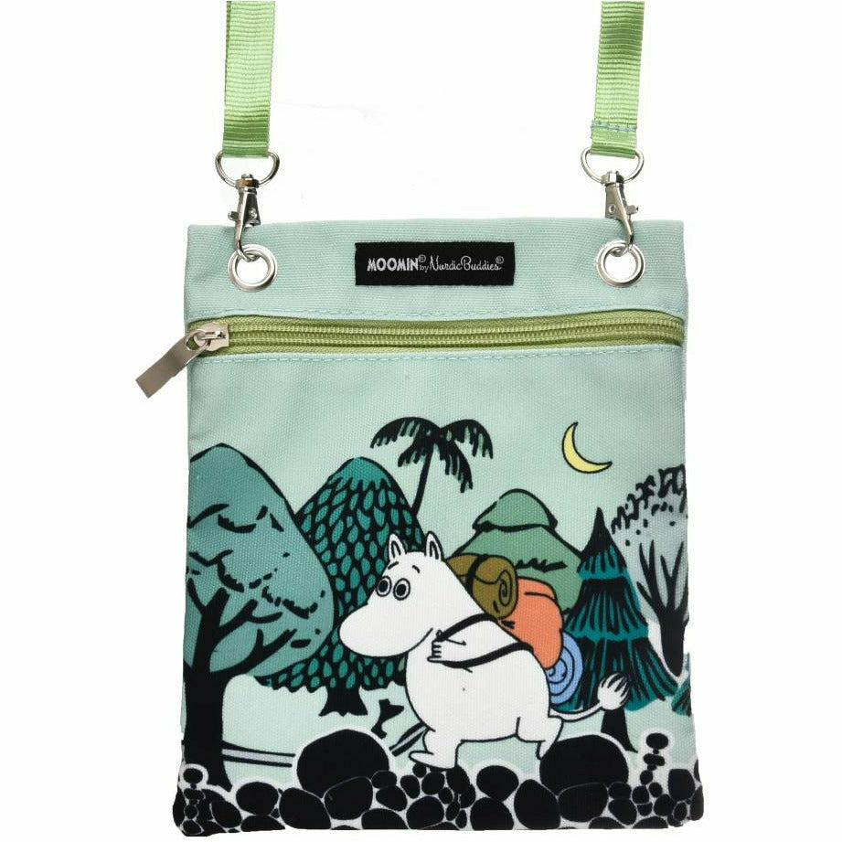 Moomintroll Adventuring Passport Bag - Nordicbuddies - The Official Moomin Shop