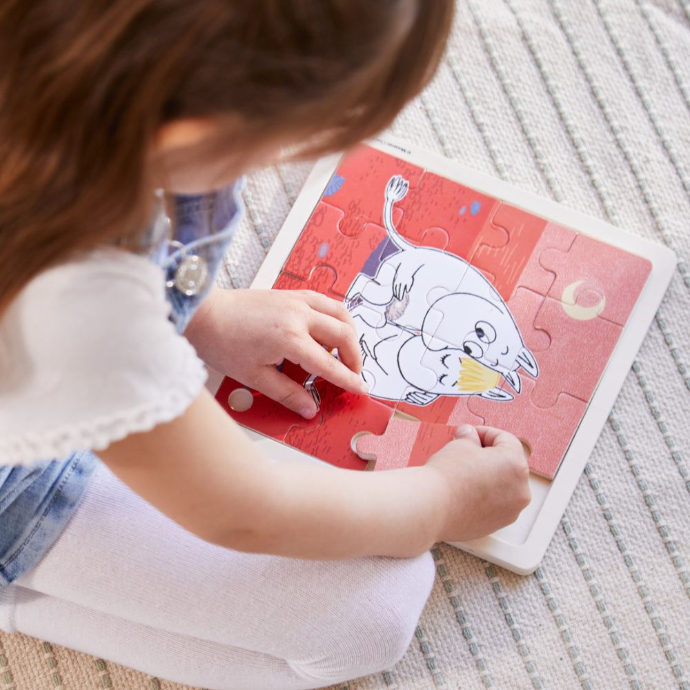 ムーミン　カレンダー　ジグソーパズル　１９９２年　MOOMIN　レトロ 在庫処分 激安 ムーミン カレンダー ジグソーパズル 1992年