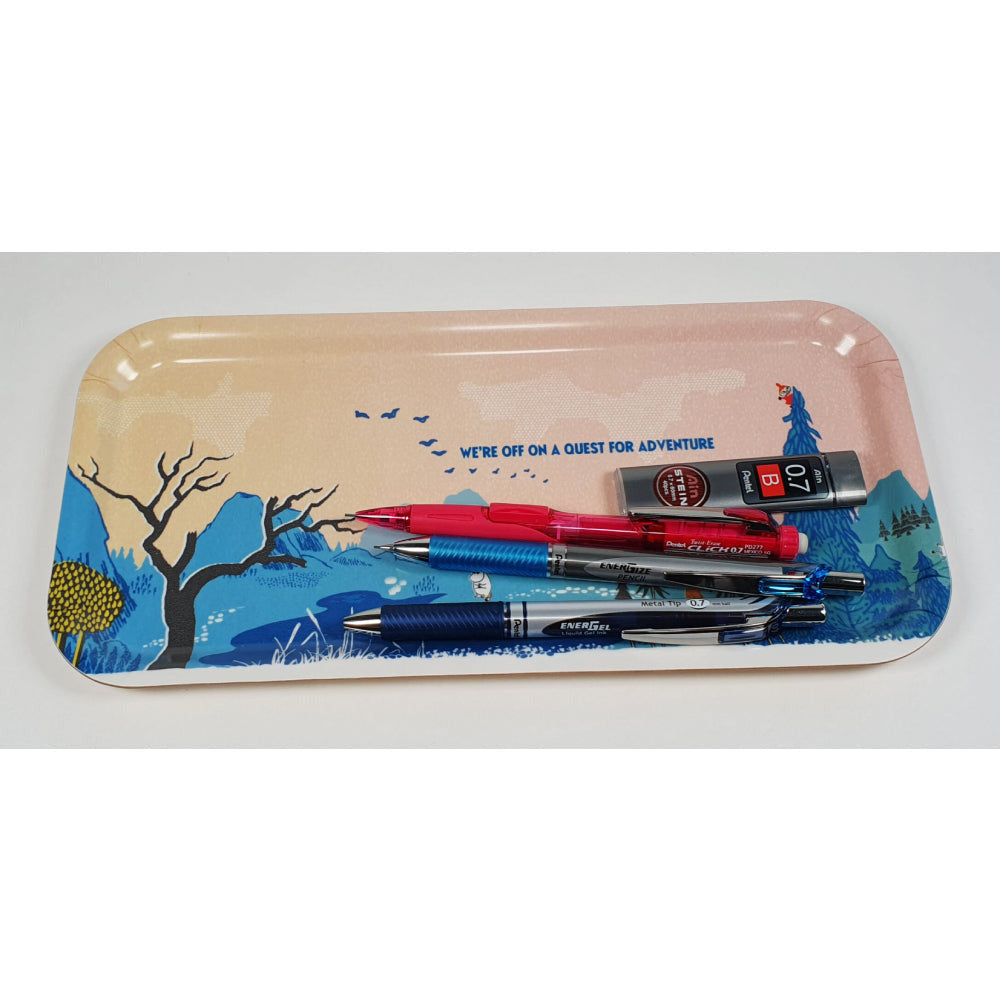 Moomin Treasure Hunt Tray 27 x 13 cm Blue - Opto Design - The Official Moomin Shop