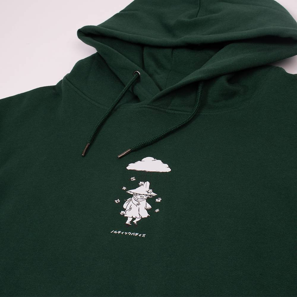 Snufkin Hoodie Green - Nordicbuddies - The Official Moomin Shop