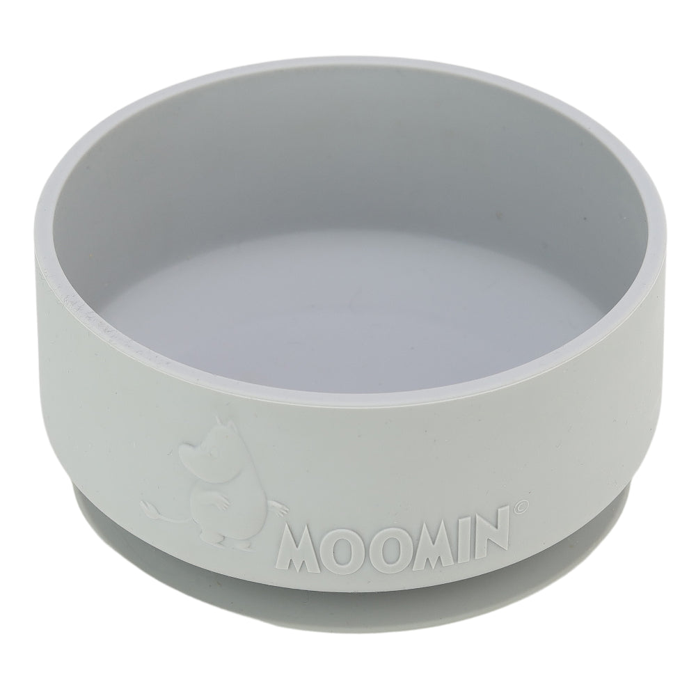 Moominpappa Silicone Bowl Grey – Rätt Start - The Official Moomin Shop
