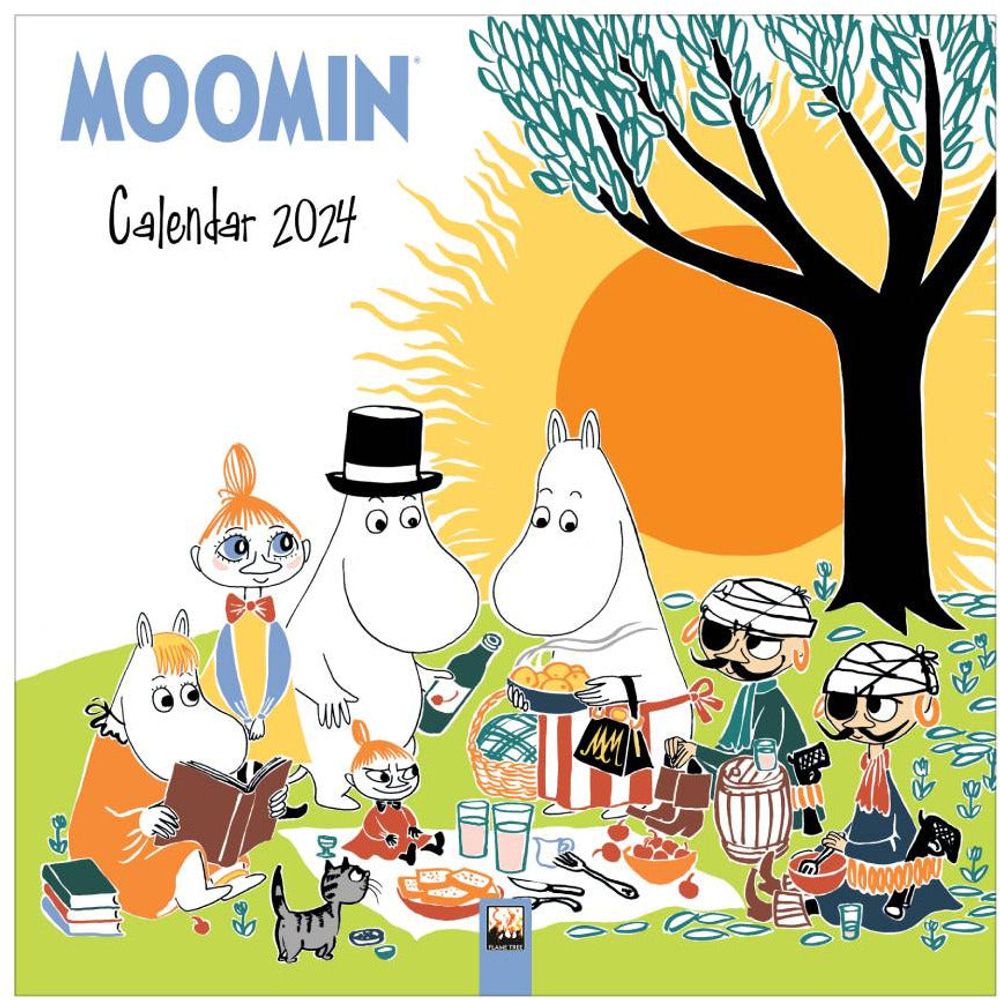 Moomin Wall Calendar 2024 - Flame Tree - The Official Moomin Shop