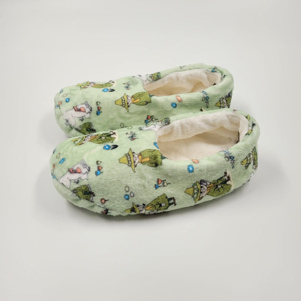Snufkin Slippers - Cozee - The Official Moomin Shop