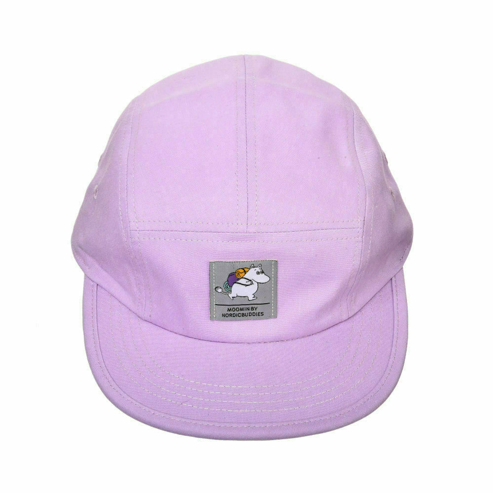Moomintroll Adventuring Panel Cap Lila - Nordicbuddies - The Official Moomin Shop