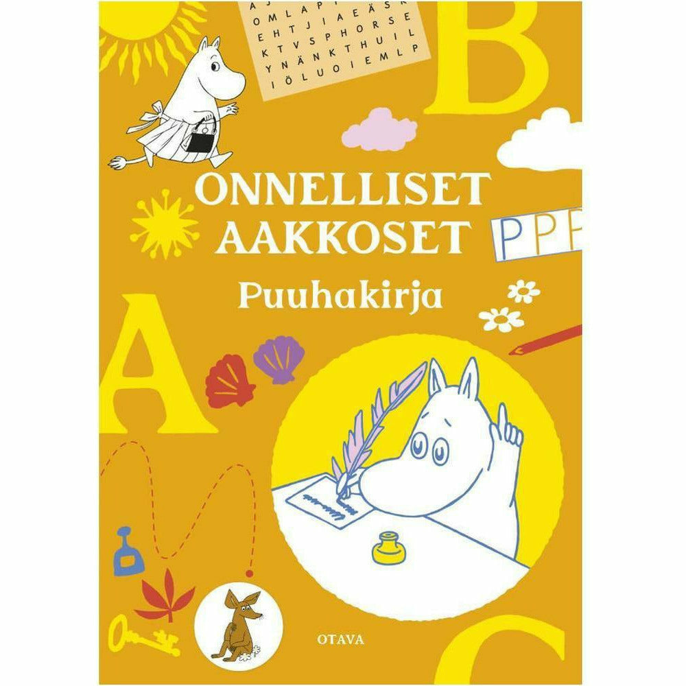 Activity Book Onnelliset Aakkoset - Otava - The Official Moomin Shop