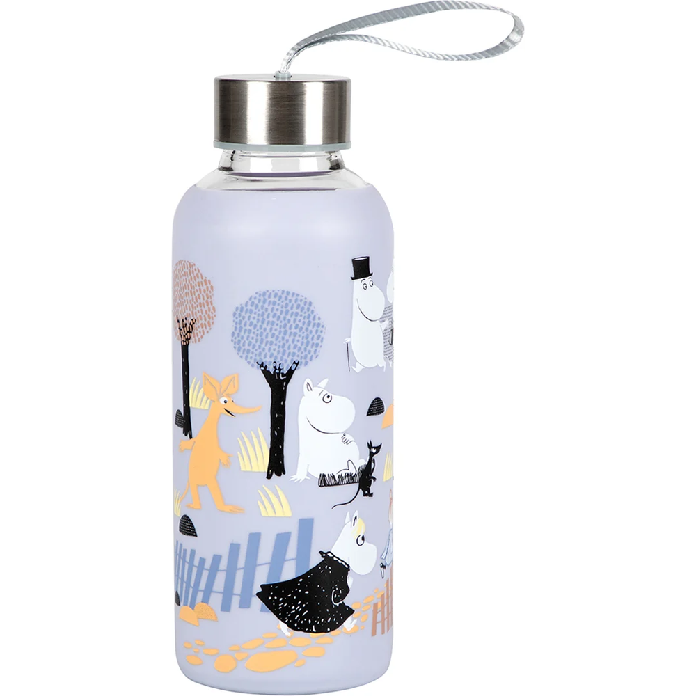 Moomin Forest Walk Water Bottle Blue - Martinex - The Official Moomin Shop