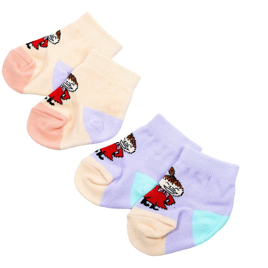 Baby Socks Little My  2-pack - Nordicbuddies - The Official Moomin Shop