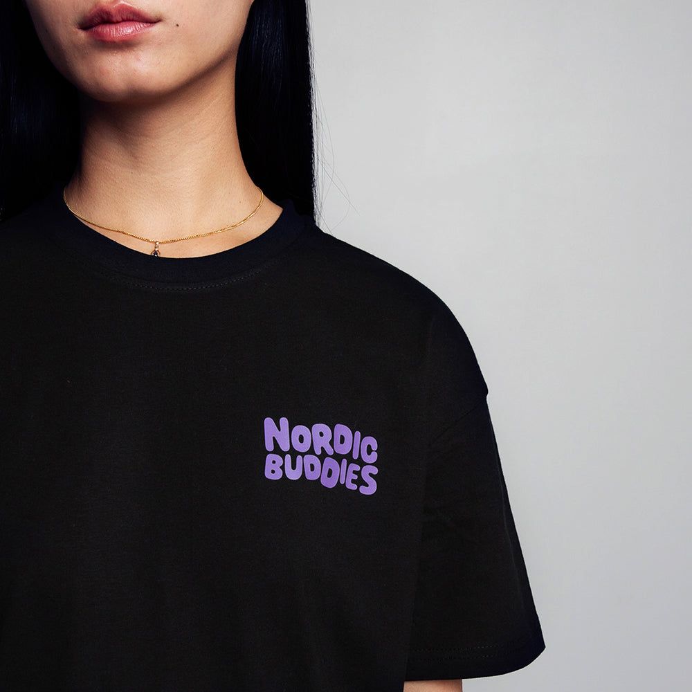 The Groke Black T-shirt - Nordicbuddies - The Official Moomin Shop