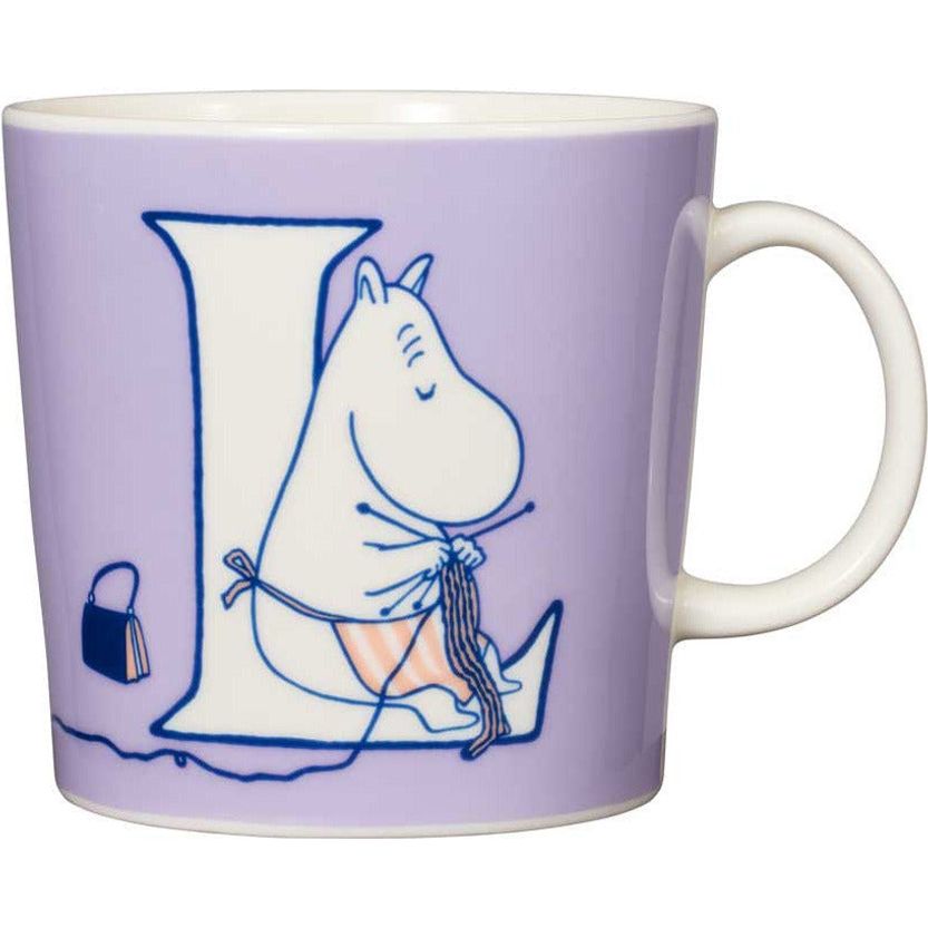 Moomin mug 0,4L ABC L - Moomin Arabia - The Official Moomin Shop