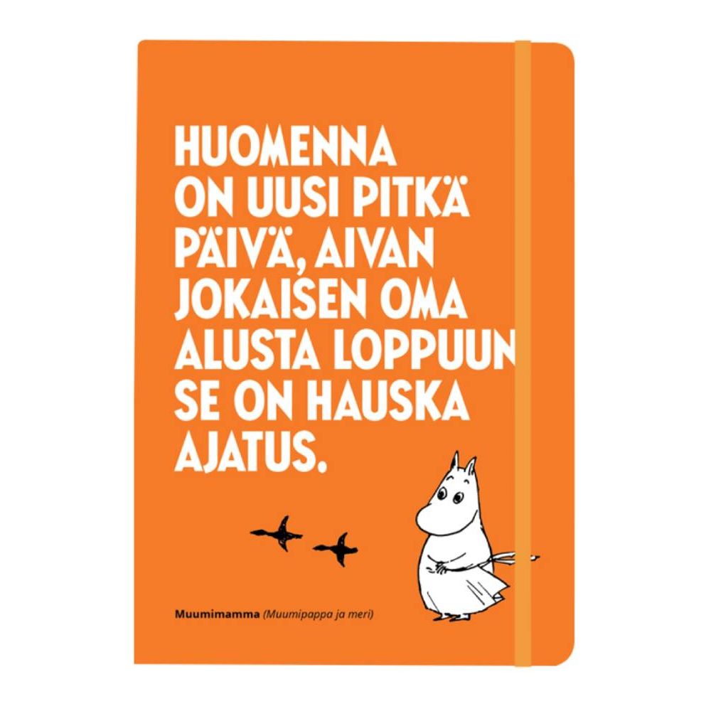 Moominmamma Tomorrow is a New Day Notebook - Putinki - The Official Moomin Shop