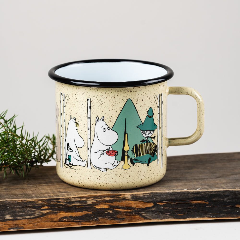 Moomin Campers Enamel Mug 8 dl - Muurla - The Official Moomin Shop