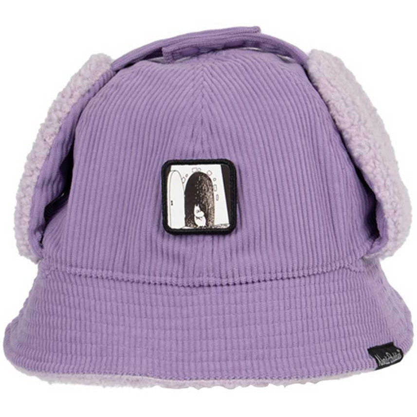 Moomintroll Winter Bucket Hat Lilac - Nordicbuddies - The Official Moomin Shop