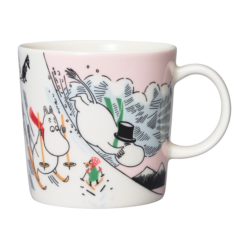 Arabia Piatto In Ceramica 19 Cm | Little My And Meadow | Collezione Moomin Classics | Lavabile In Lavastoviglie