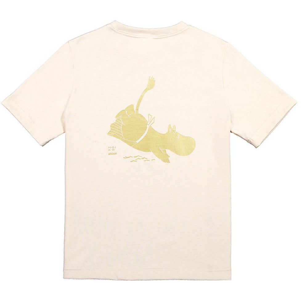 Moomin Dive T-Shirt Beige - Moiko - The Official Moomin Shop