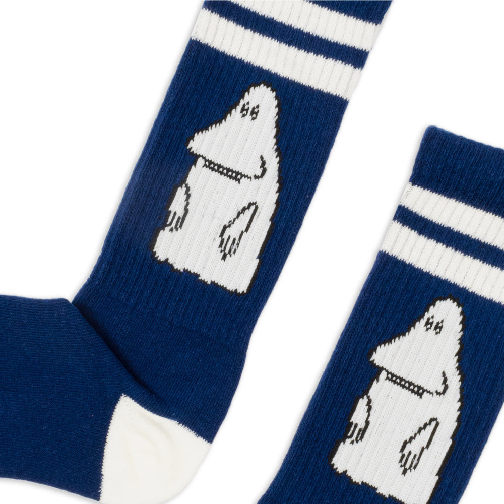 The Groke Socks Blue - Nordicbuddies - The Official Moomin Shop