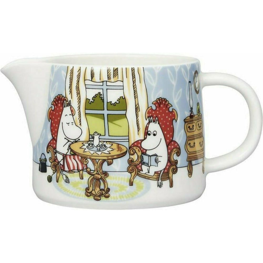 Moomin Afternoon in Parlor Pitcher 0.35 l - Moomin Arabia - The Official Moomin Shop