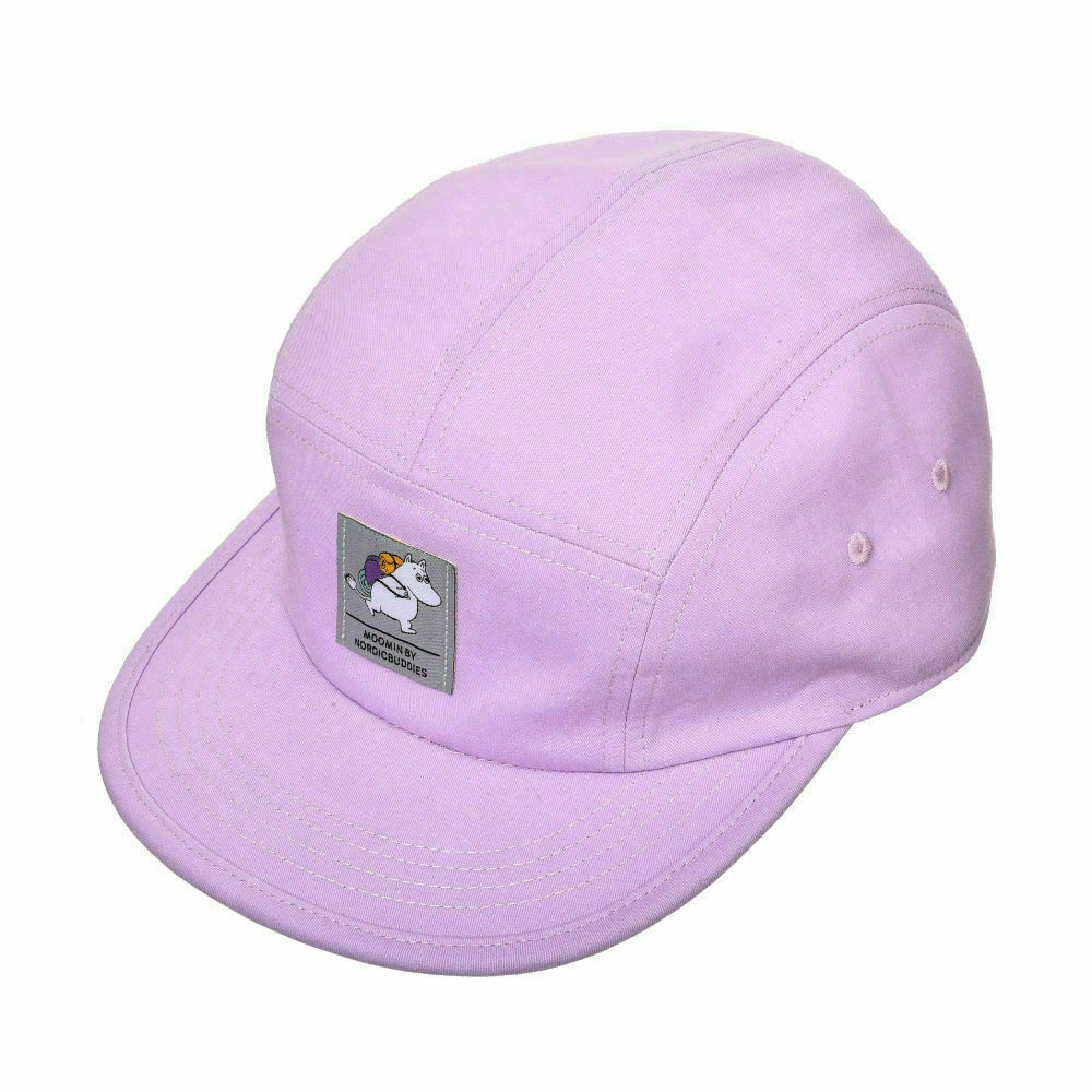 Moomintroll Adventuring Panel Cap Lilac - The Official Moomin Shop