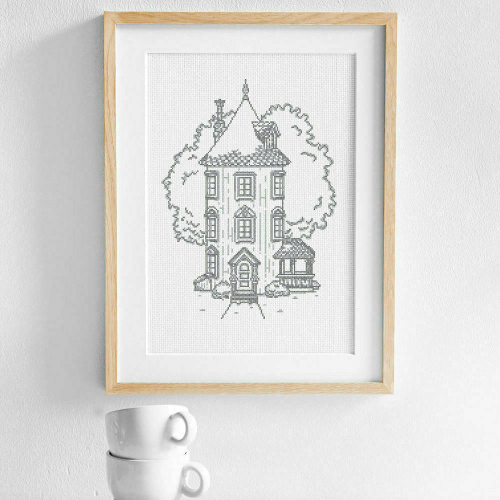 Embroidery Kit The Moominhouse - The Folklore Company - The Official Moomin Shop