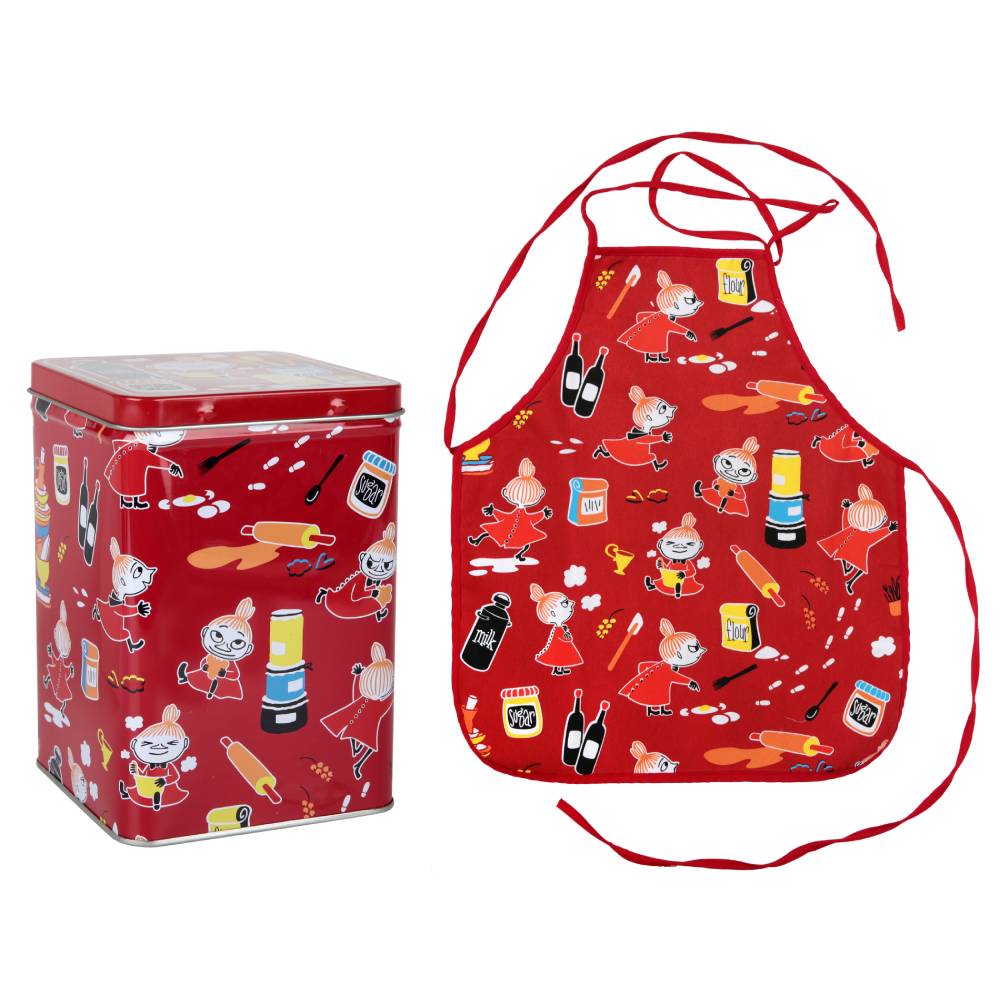 Little My Baking Apron &amp; Tin - Martinex - The Official Moomin Shop