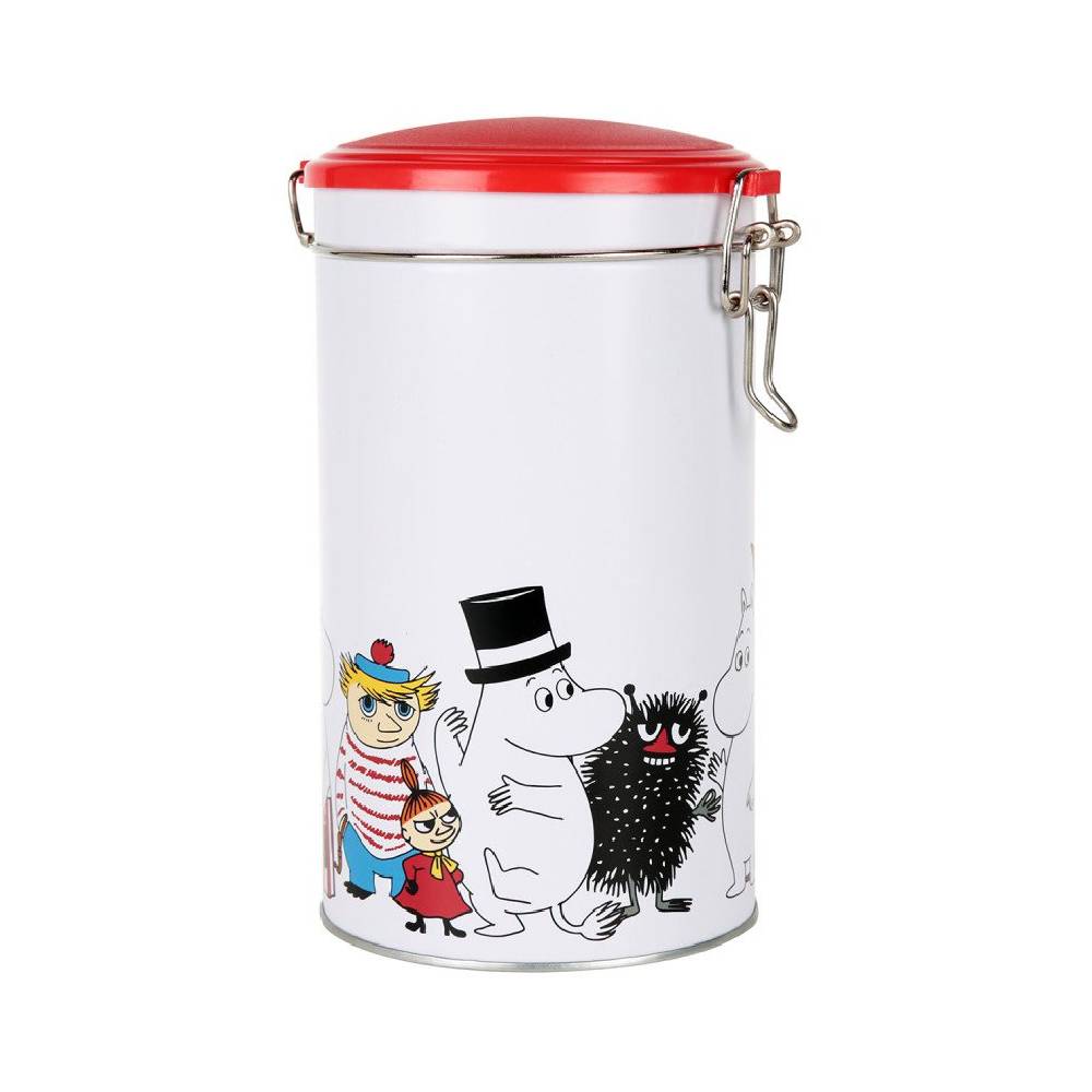 Moomin Characters Round Coffee Tin - Martinex - The Official Moomin Shop